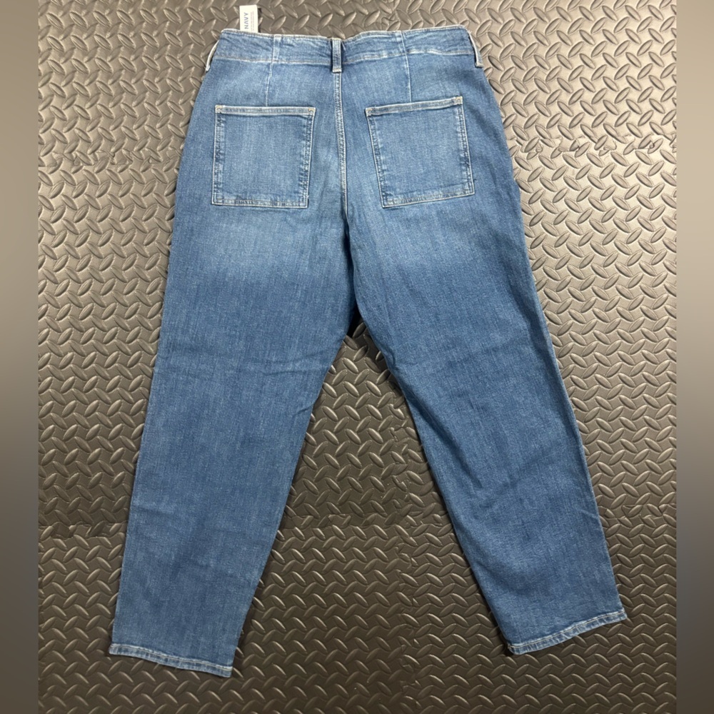 Old Navy OG Loose High Rise Jeans Women’s 14 Dark Wash NWT - Picture 12 of 12